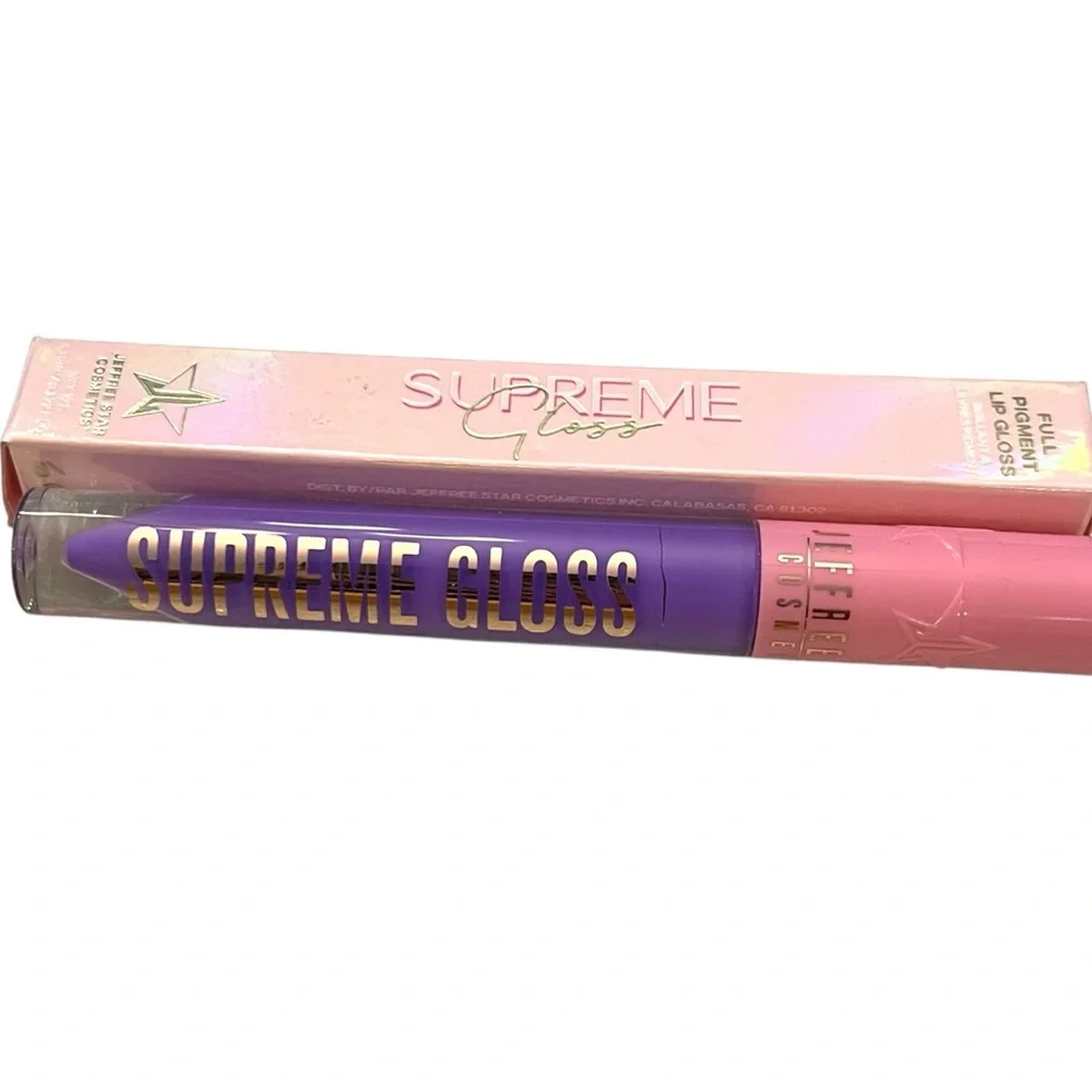 Jeffree Star Cosmetics Full Pigment Supreme Lip Gloss NEW‎ Frosting For Dinner